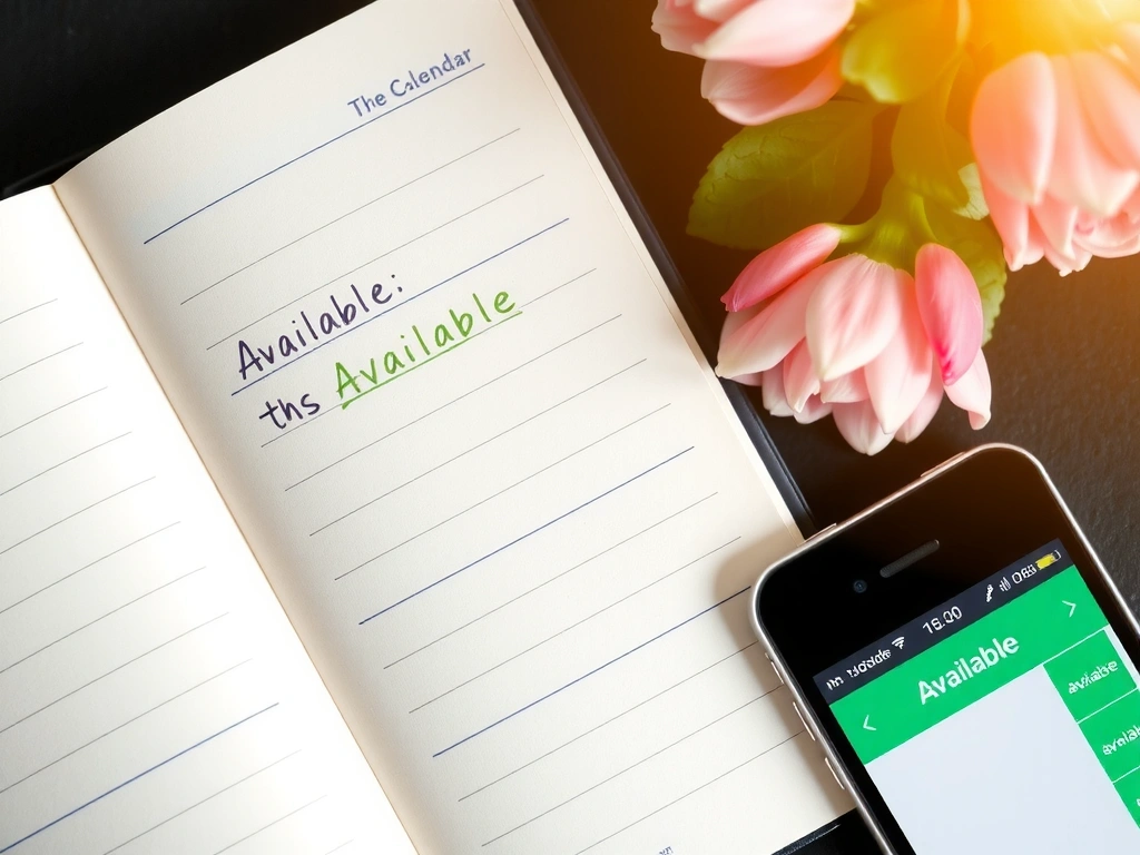 Intuicyjny kalendarz wyboru terminu